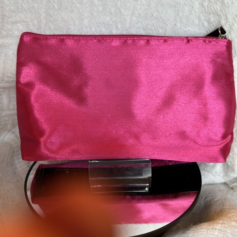 Lancôme Pink Makeup Women's 2 Bag Set! NWOT! - Picture 7 of 12
